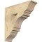 Ekena Millwork Merced Traditional Rough Sawn Bracket, Douglas Fir, 6"W x 22"D x 22"H BKT06X22X22MRC01RDF - alternate 1